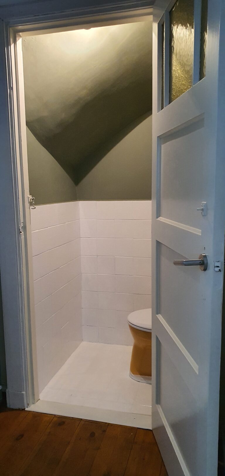 Budget friendly toilet makeover